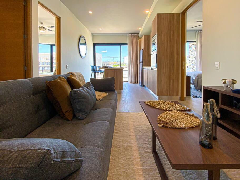 Апартаменты Beautiful + Luxury + Ocean View + Pool Плая-дель-Кармен Экстерьер фото