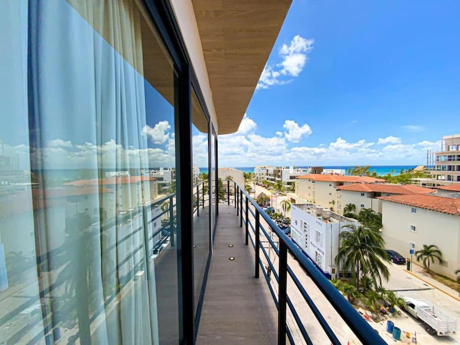 Апартаменты Beautiful + Luxury + Ocean View + Pool Плая-дель-Кармен Экстерьер фото