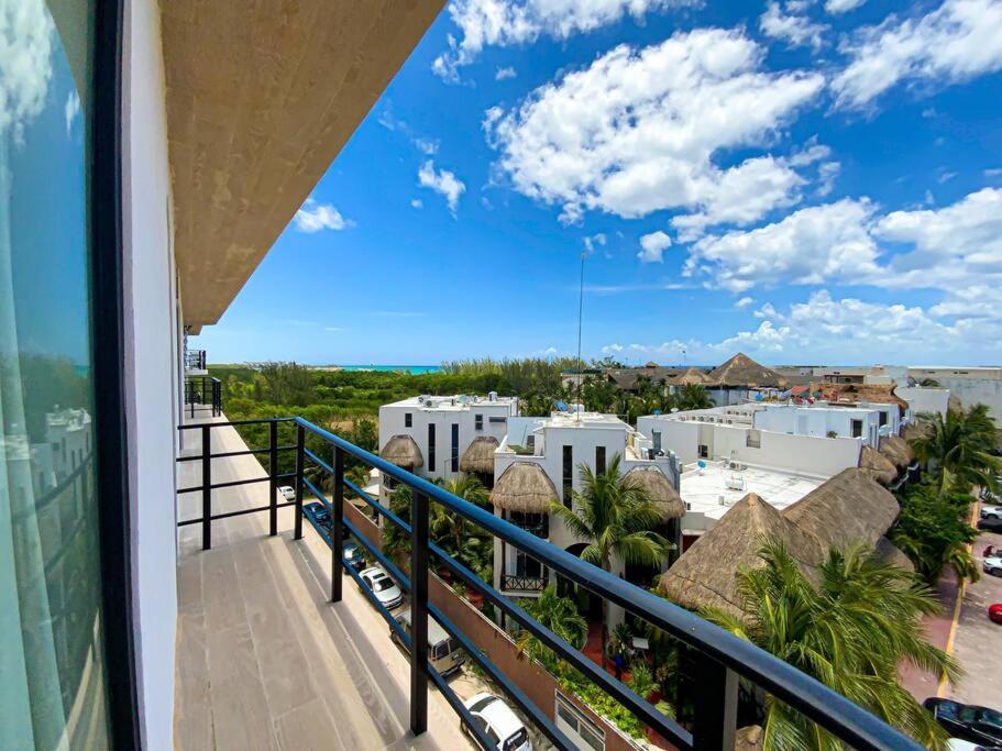 Апартаменты Beautiful + Luxury + Ocean View + Pool Плая-дель-Кармен Экстерьер фото
