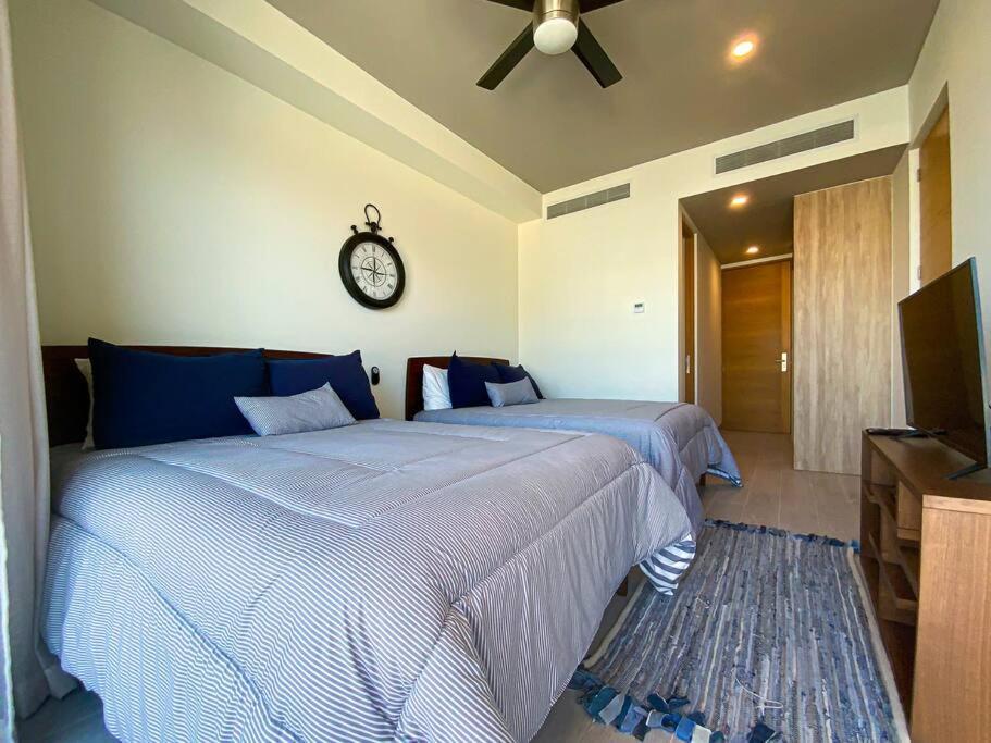 Апартаменты Beautiful + Luxury + Ocean View + Pool Плая-дель-Кармен Экстерьер фото
